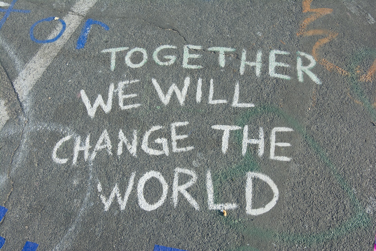 Together our clients can change the world image