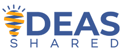 Ideas-Shared Logo Blue image