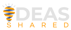 Ideas-Shared Logo White image