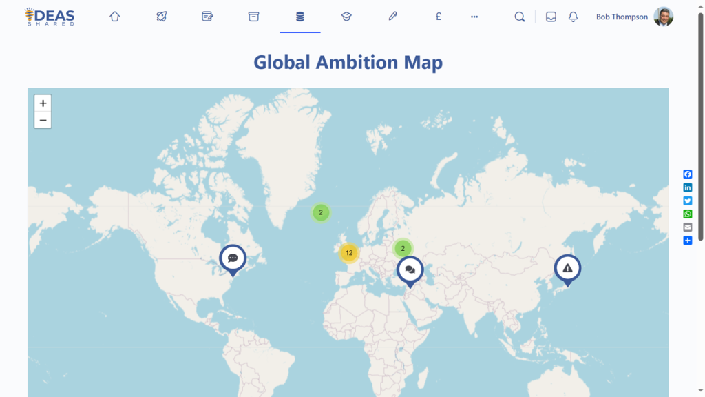 Global Ambition Map as at 11 June 24