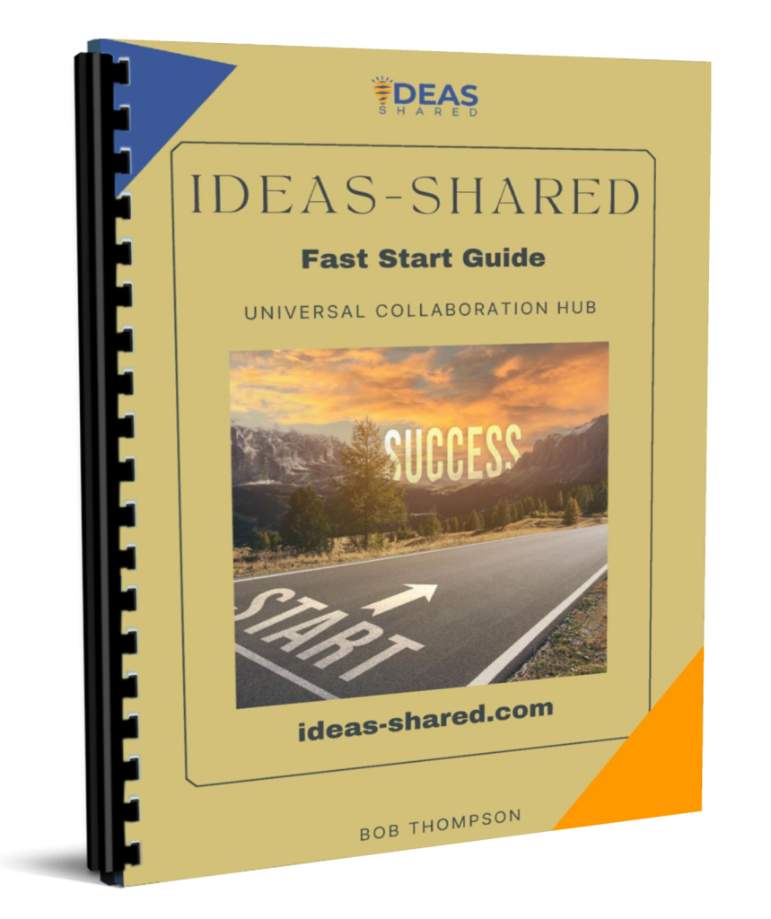 Ideas Shared Fast Start Guide Mockup