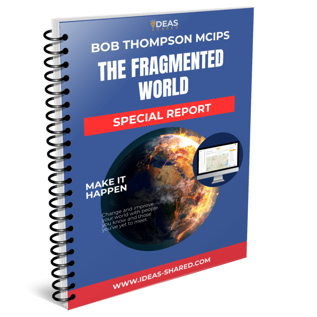 The Fragmented World Mockup